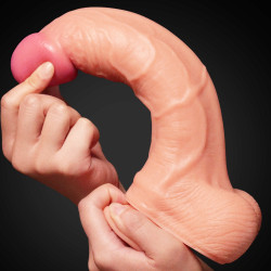LoveToy Nature Cock Gode réaliste Uppy King Size Nature Cock 19 x 5cm